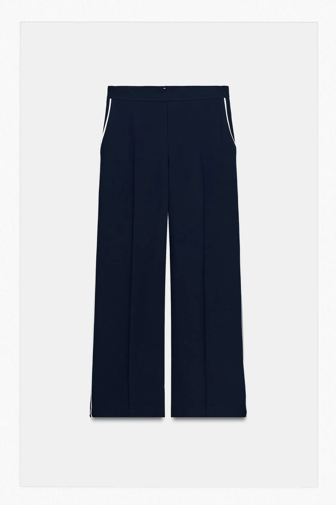 Брюки с контрастной отделкой, Zara