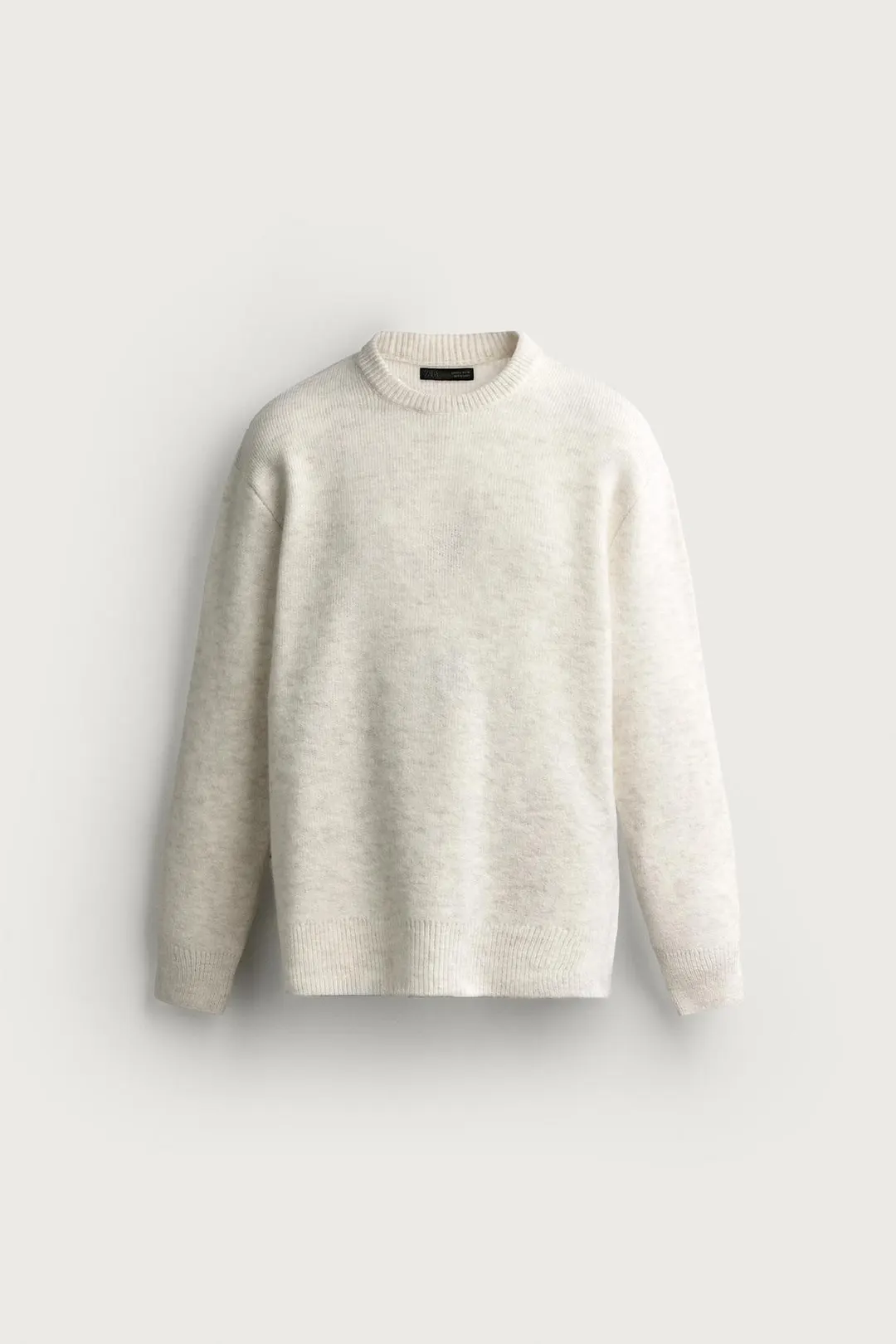 Свитер фактурный из смесовой шерсти, Zara