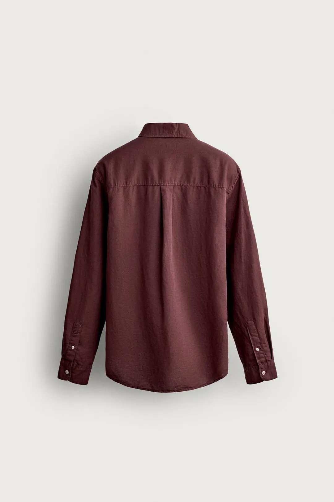 Рубашка из льна и хлопка, Zara