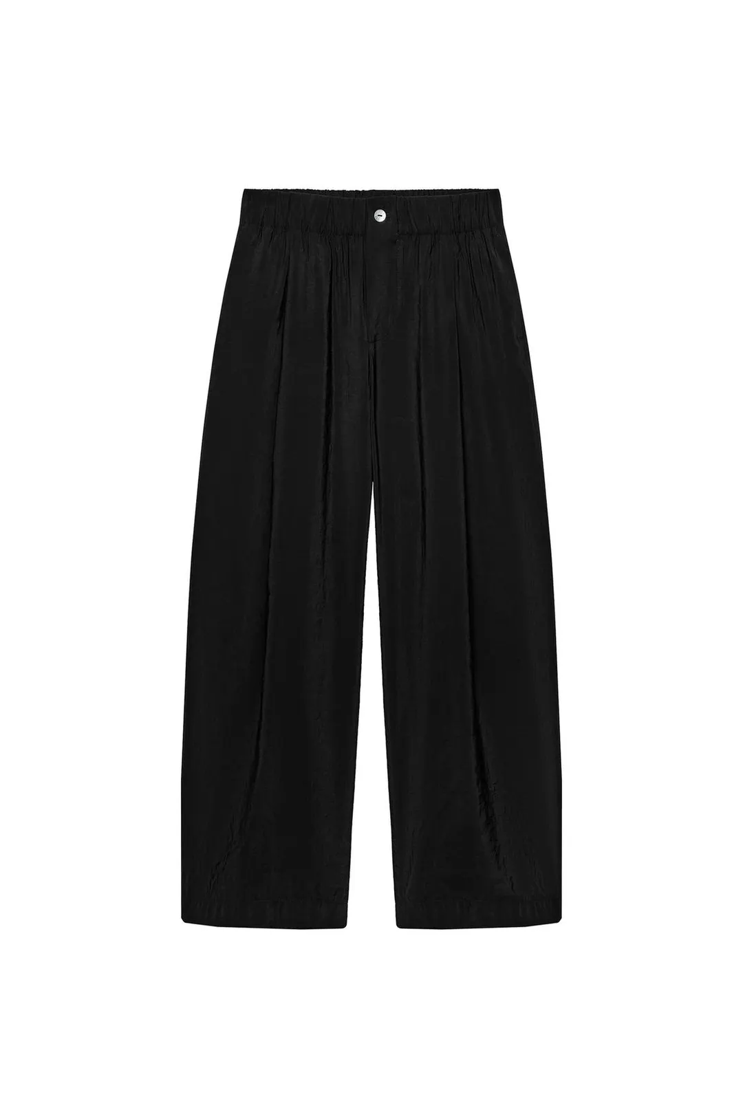 Брюки укороченные на резинке, Zara