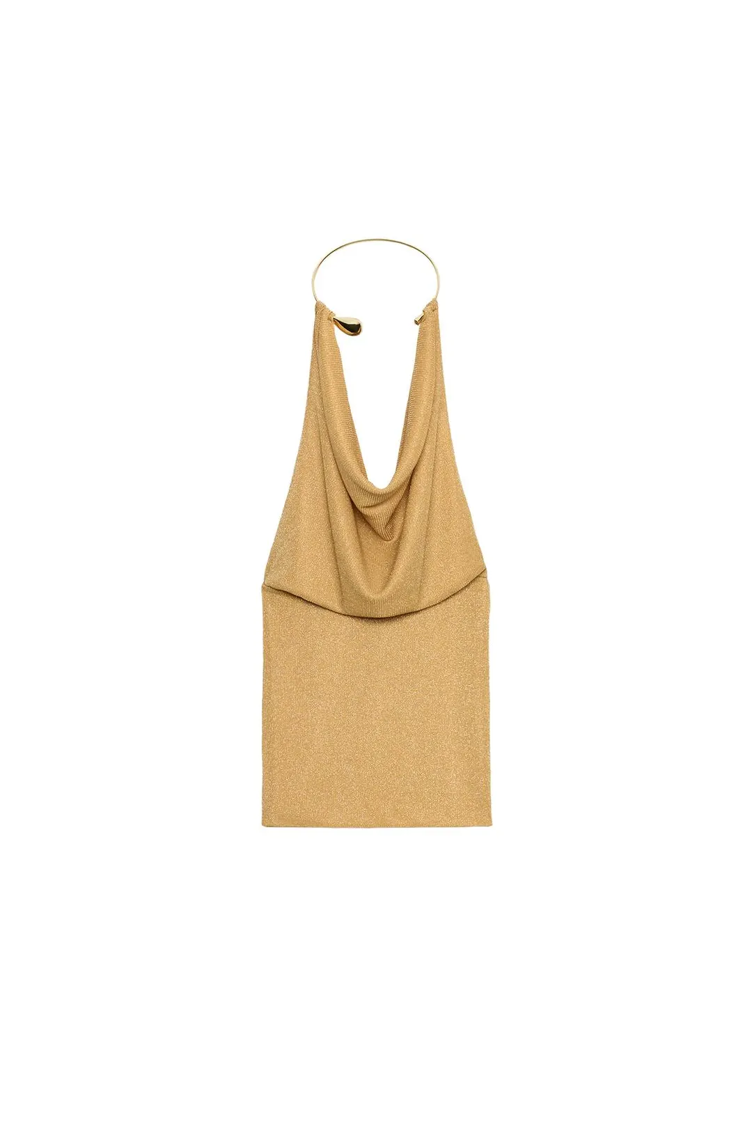 Топ с металлическим чокером, Zara