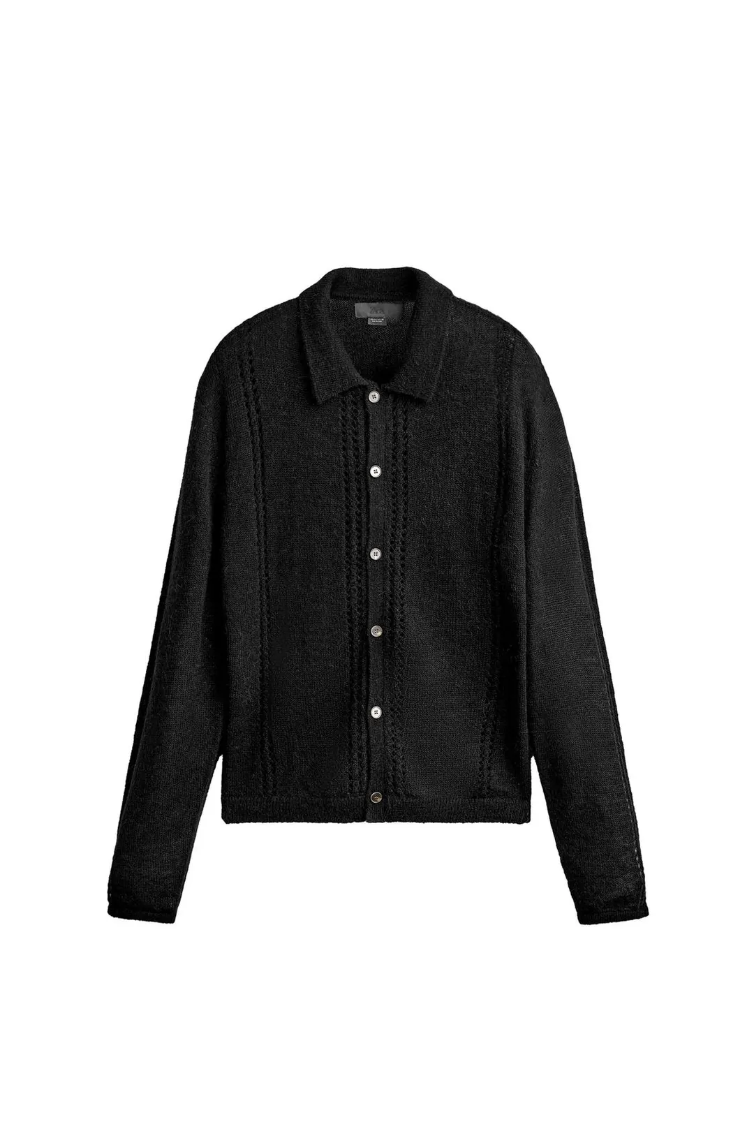 Кардиган фактурный полупрозрачный, Zara