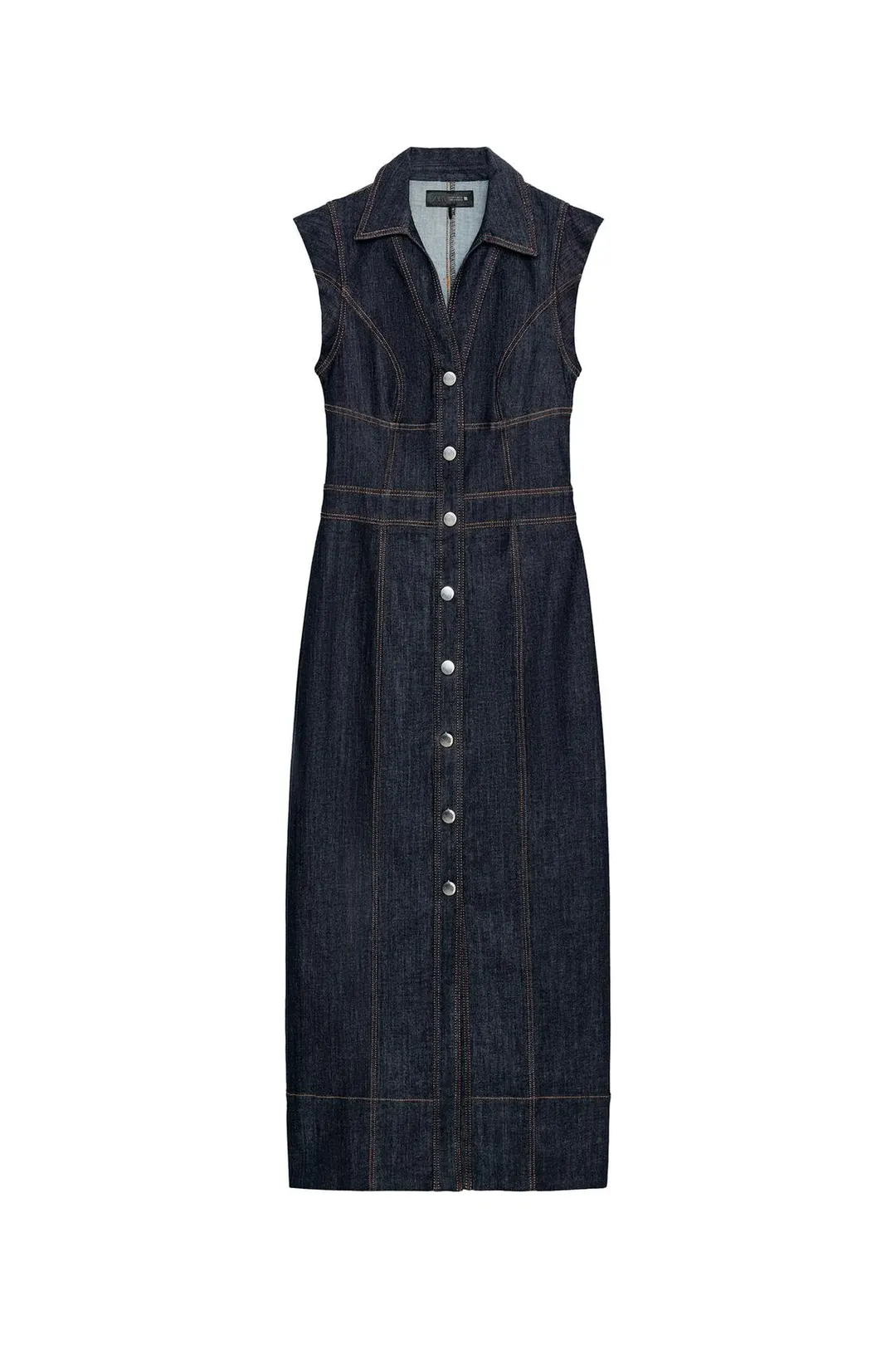 Платье миди джинсовое Z1975, Zara