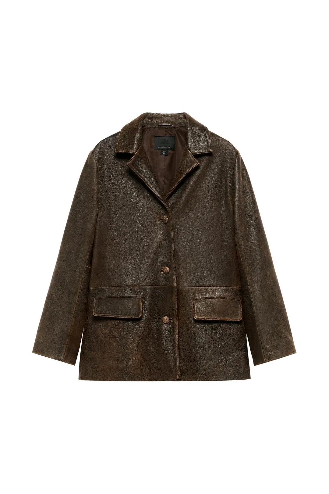 Куртка из 100% кожи, Zara