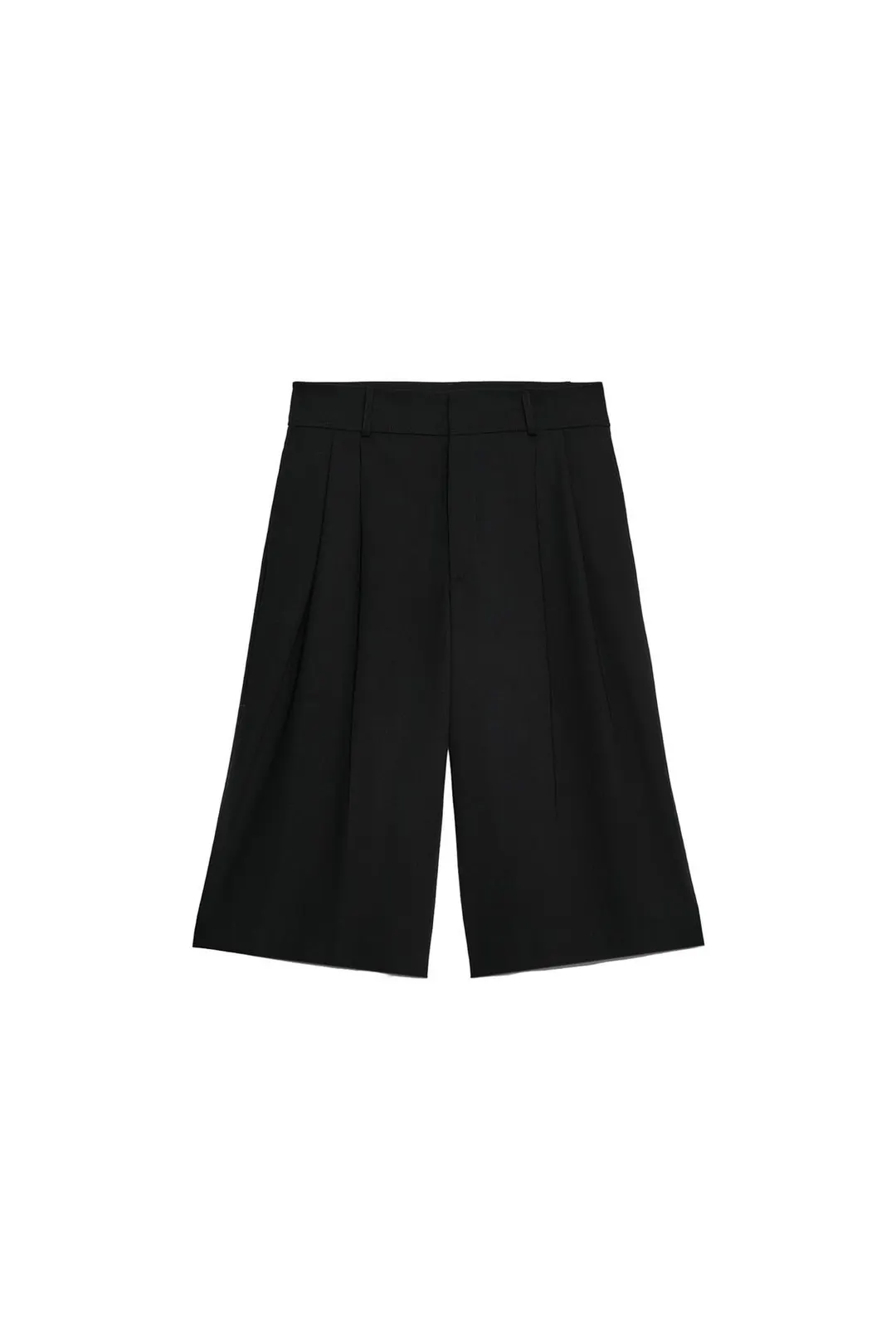 Удлиненные бермуды со складками, Zara