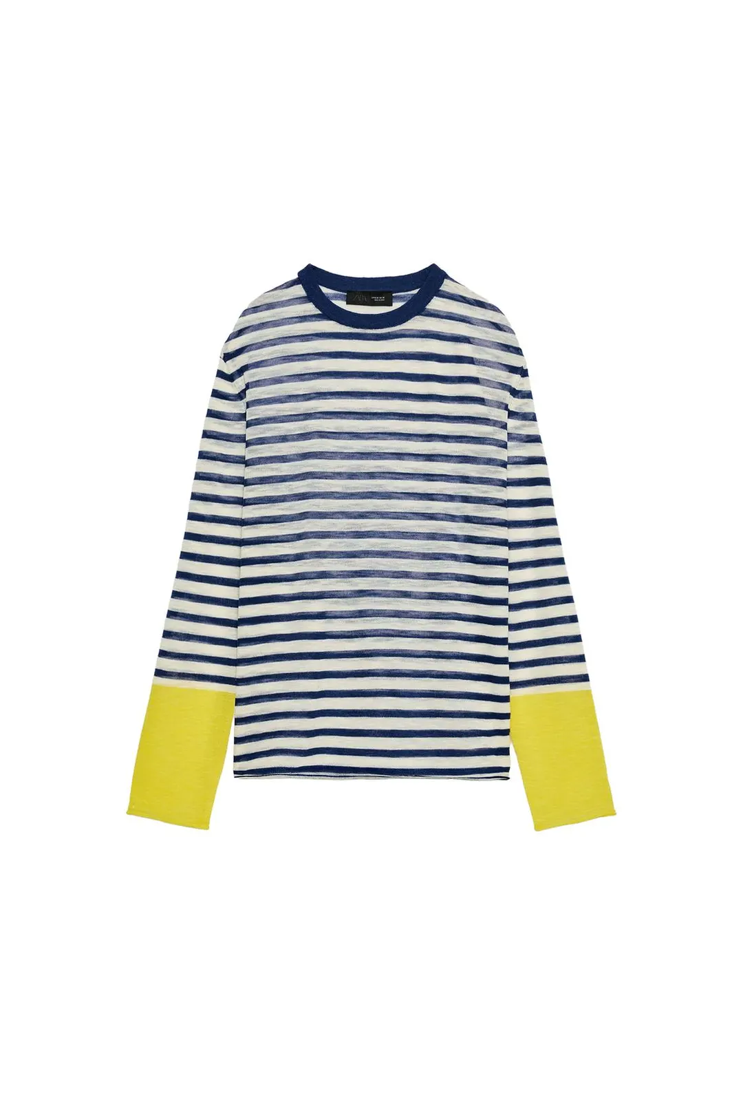 Вязаный джемпер в полоску, Zara