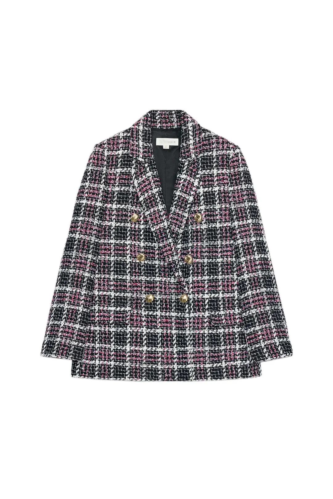 Блейзер структурный в клетку, Zara