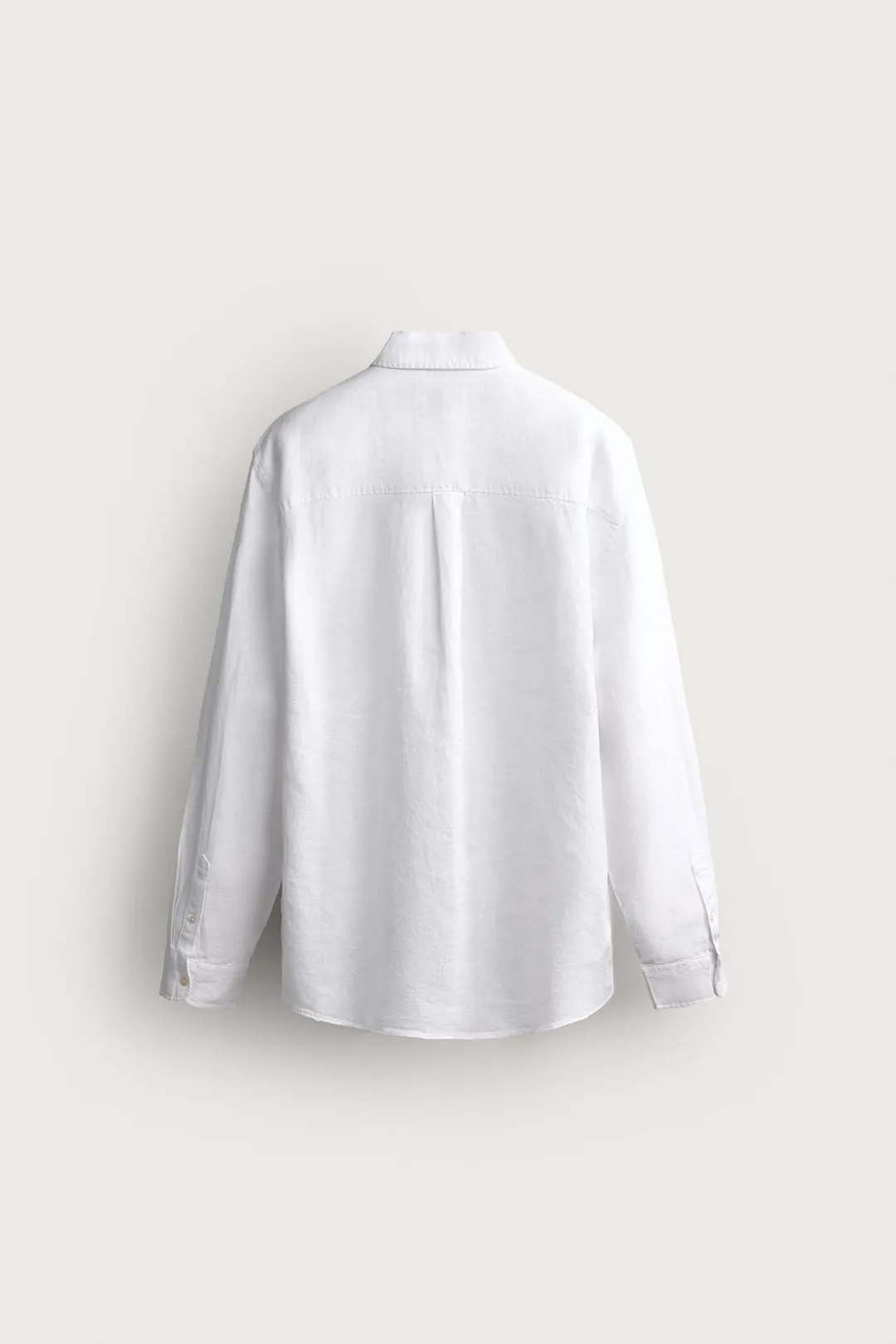 Рубашка стандартного кроя из 100% льна, Zara
