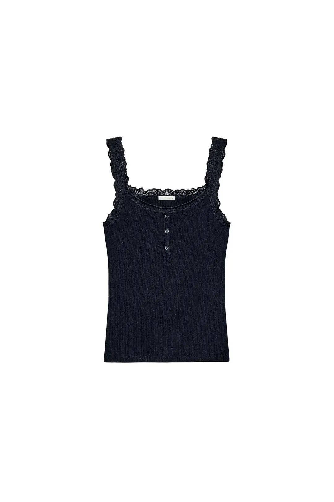 Кружевной топ хенли, Zara
