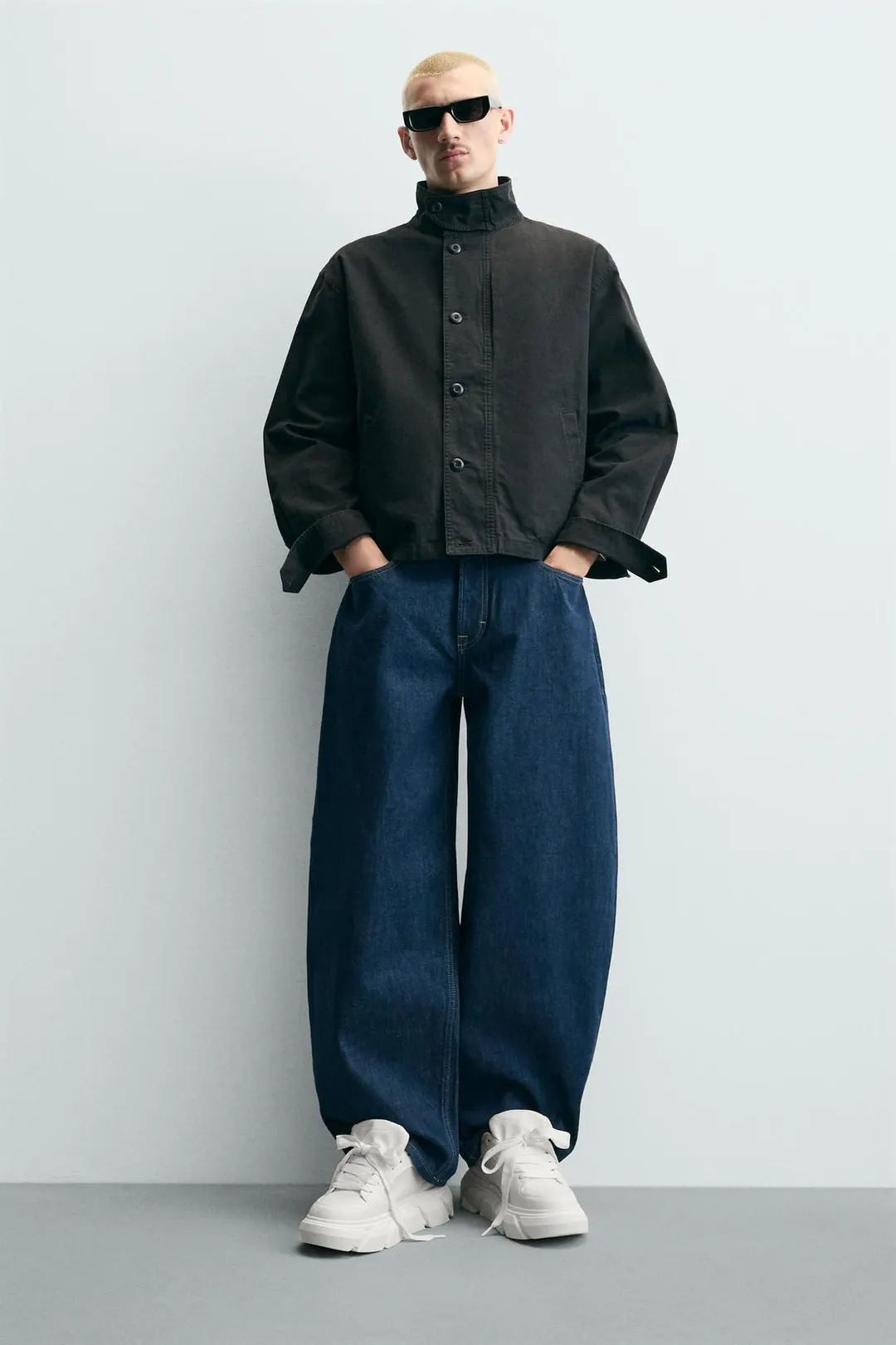 Кроссовки на массивной подошве, Zara