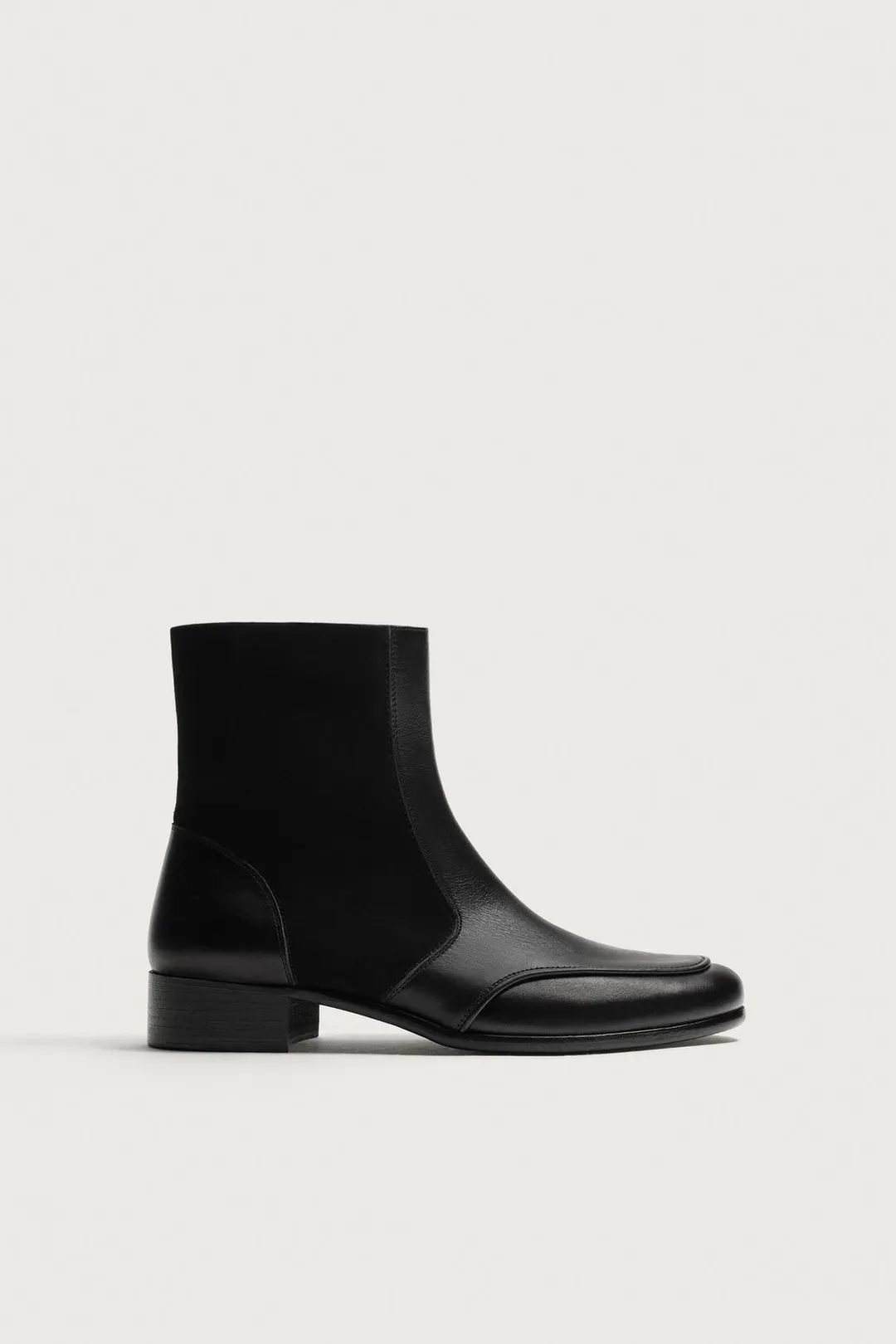 Кожаные сапоги, Zara