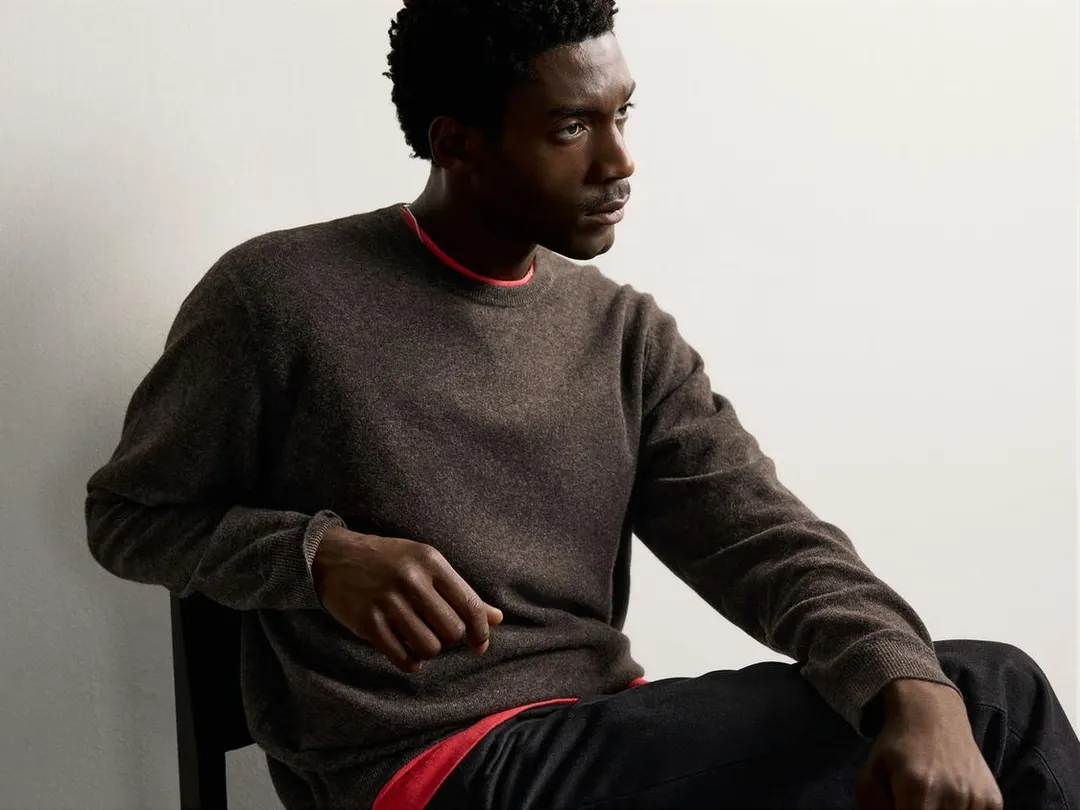 Джемпер прямого кроя из смесовой шерсти, Zara