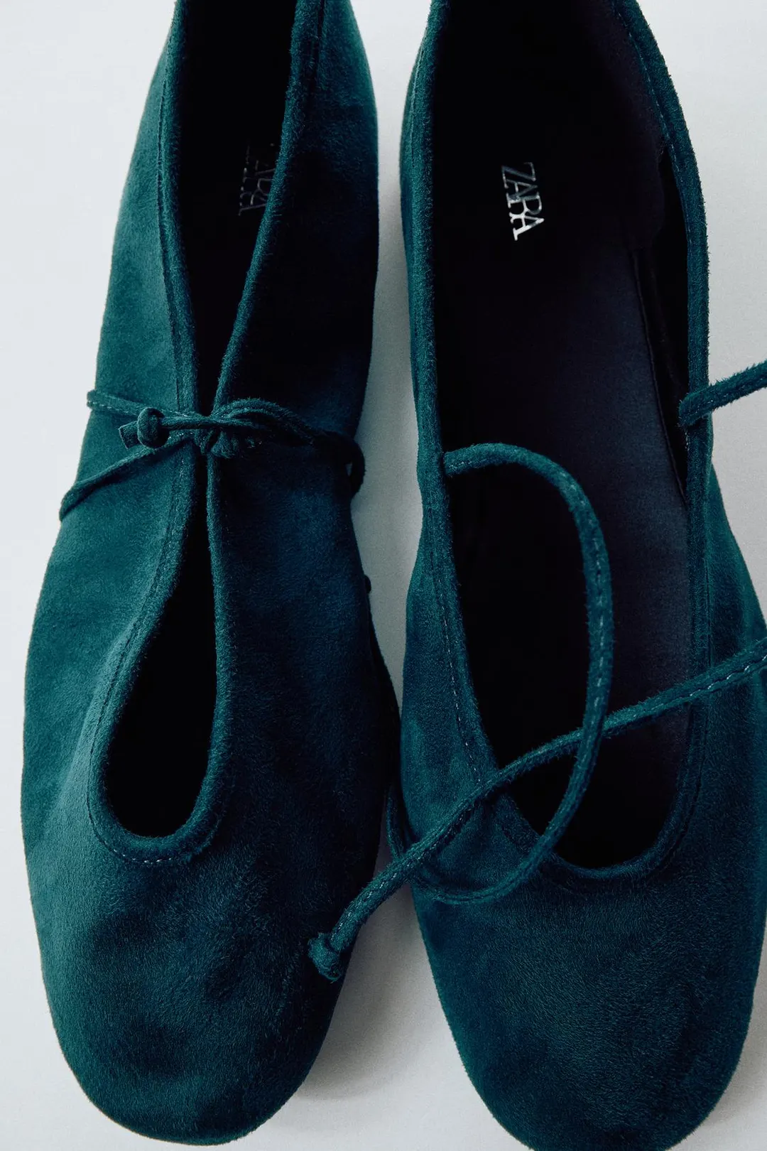 Балетки с бантом, Zara