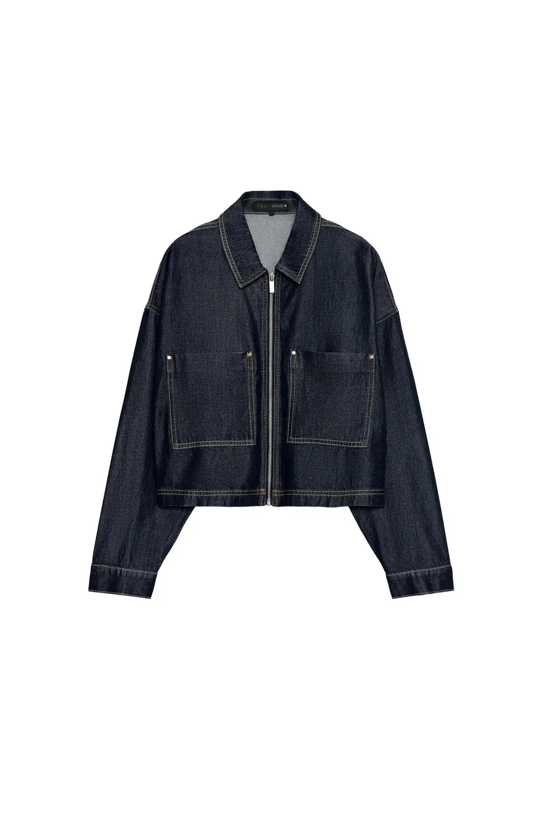 Куртка укороченная на молнии Z1975, Zara