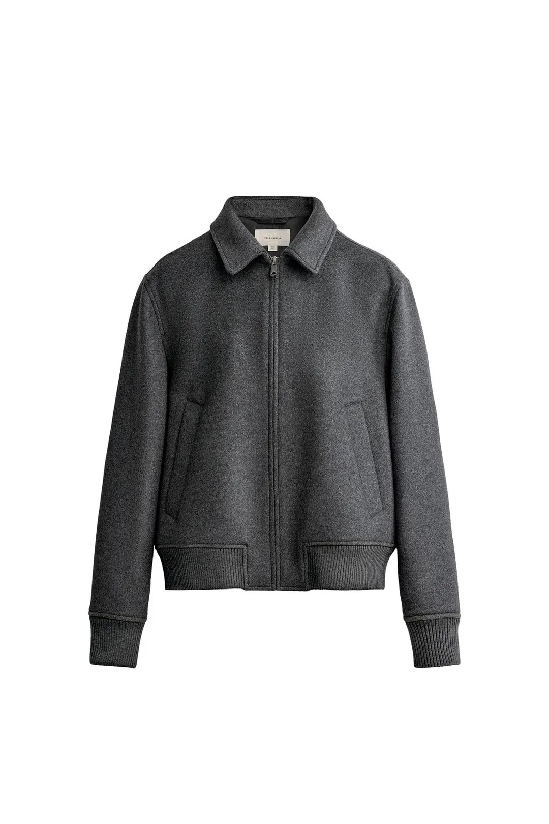 Куртка прямого кроя из смесовой шерсти Manteco®, Zara