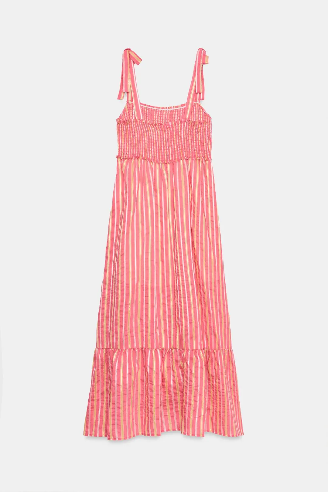 Платье миди в полоску, Zara