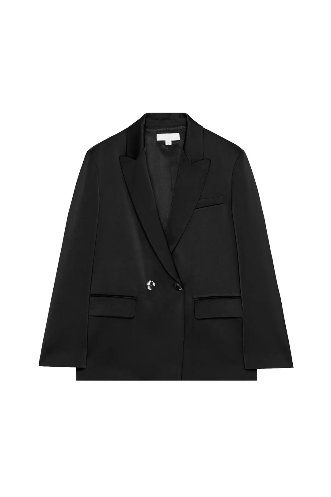 Блейзер двубортный атласный, Zara