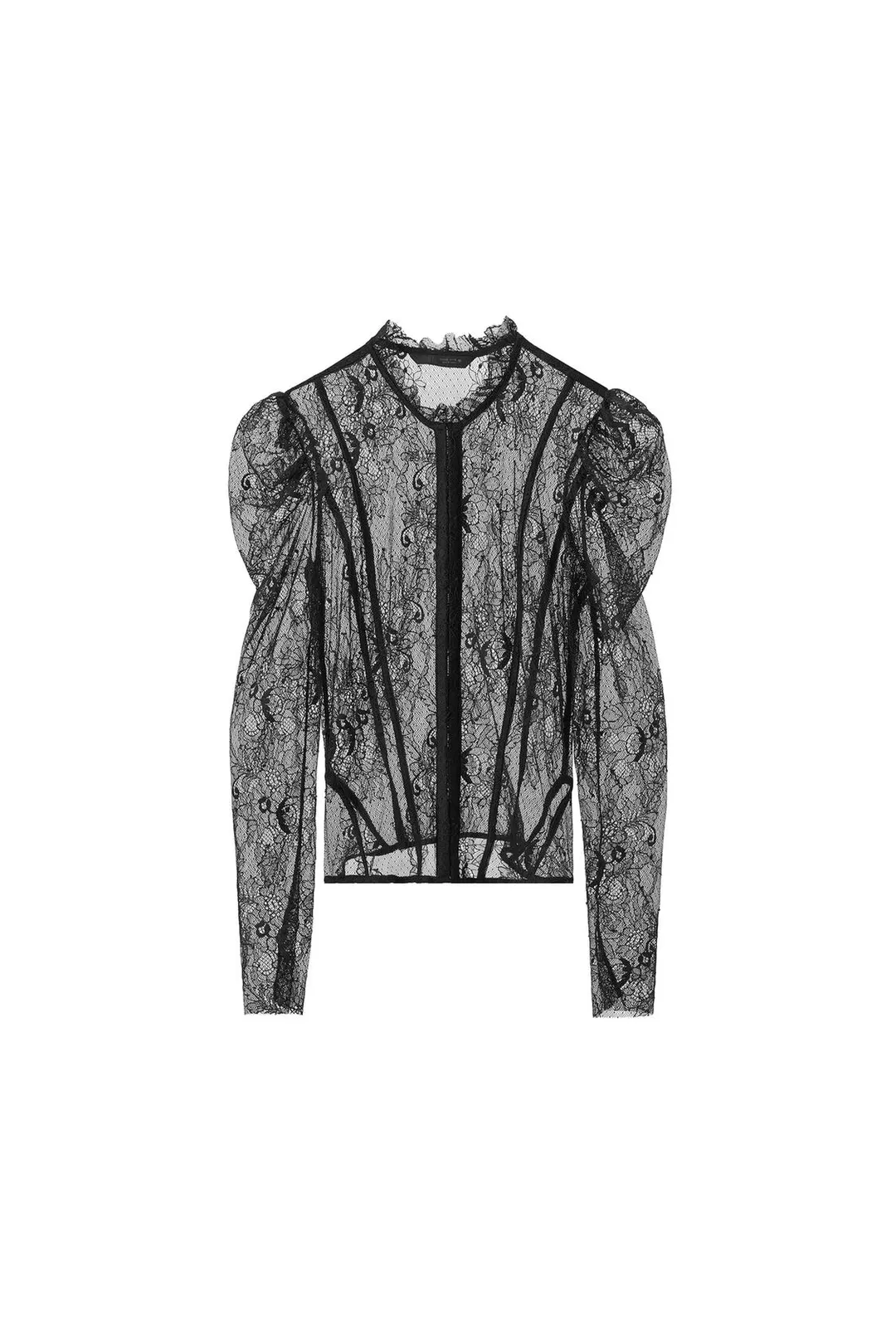 Топ кружевной в корсетном стиле, Zara