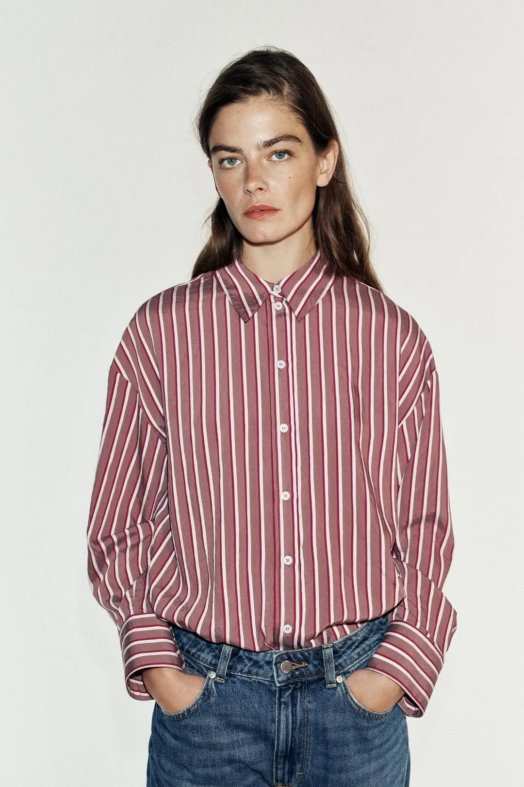 Рубашка в полоску, Zara