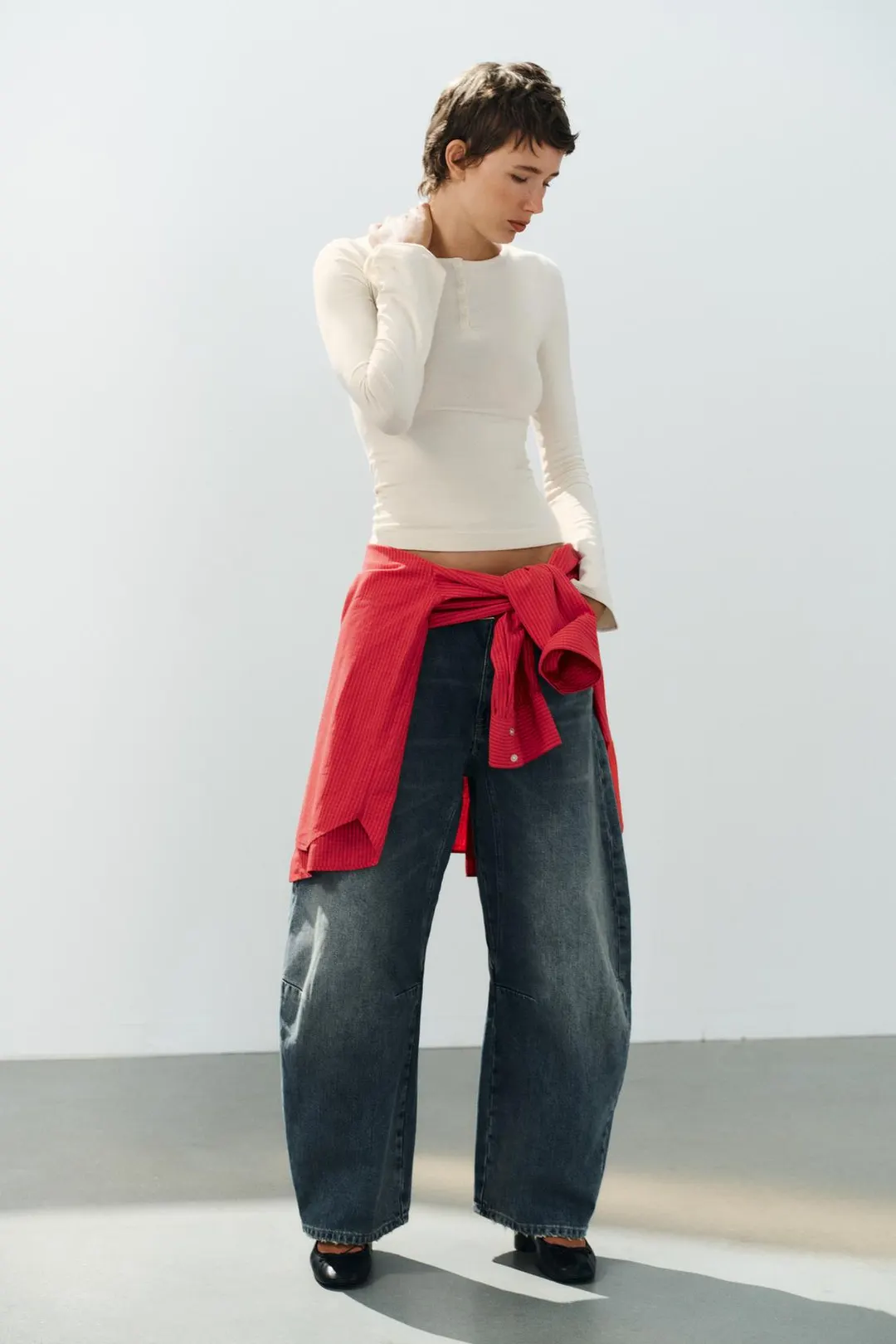 Футболка хенли, Zara
