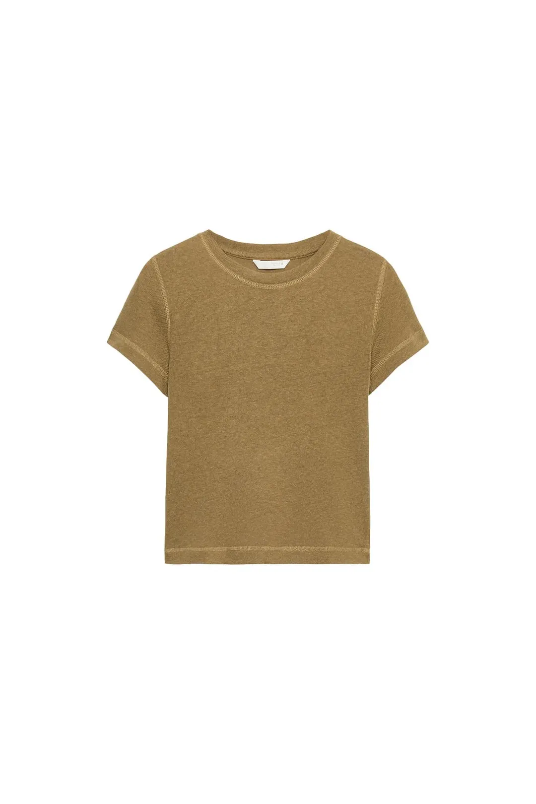 Фактурная футболка с короткими рукавами, Zara