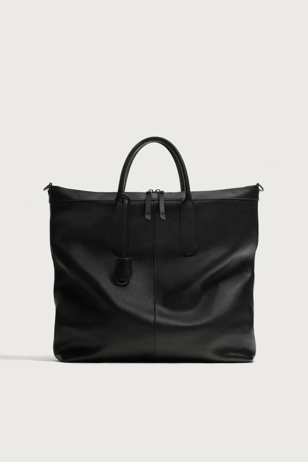Кожаная сумка-тоут, Zara
