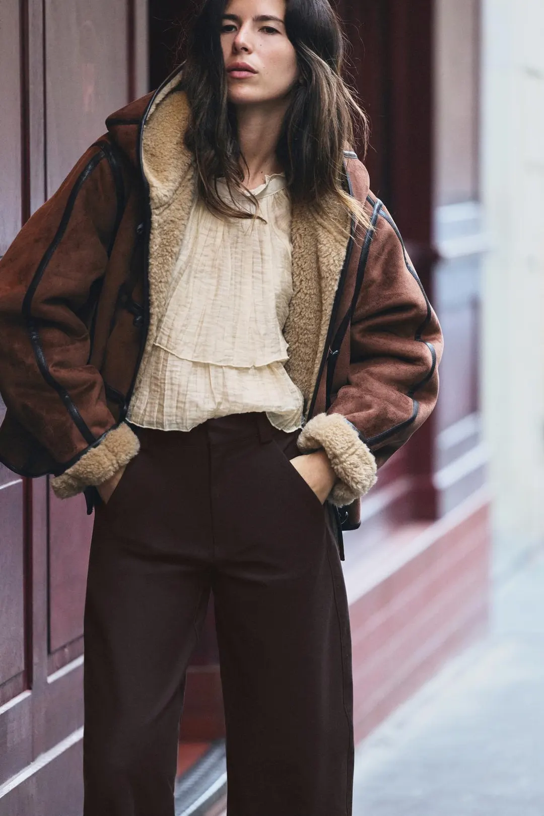 Двусторонняя куртка с капюшоном, Zara