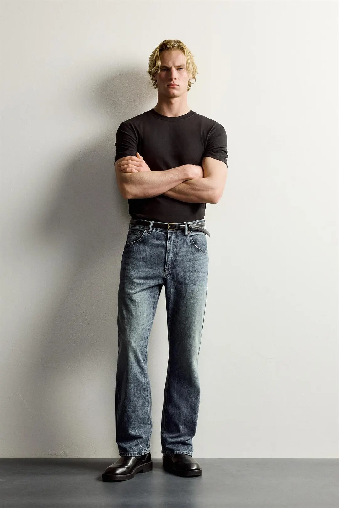 Джинсы расклешенного кроя, Zara