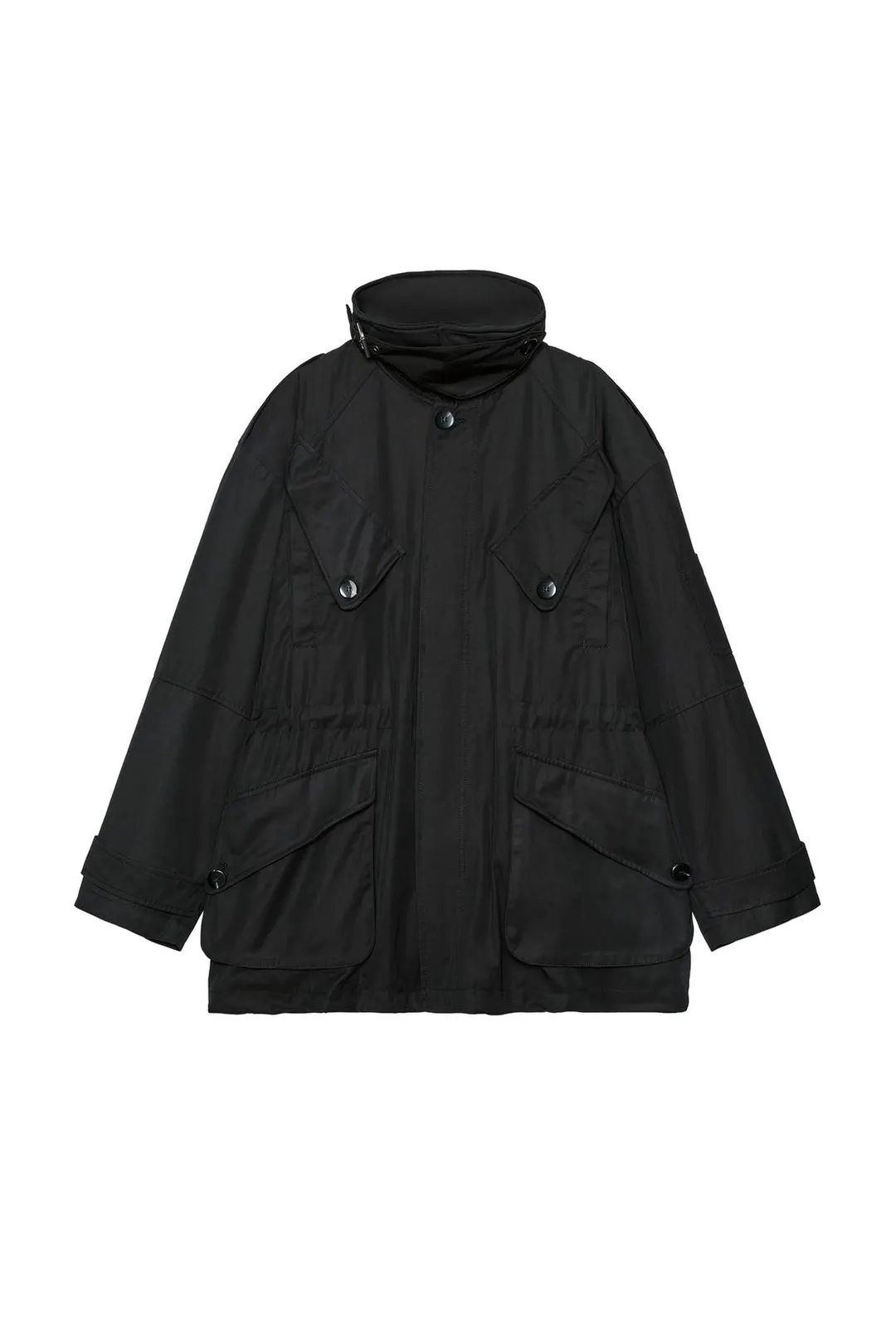 Парка с карманами, Zara