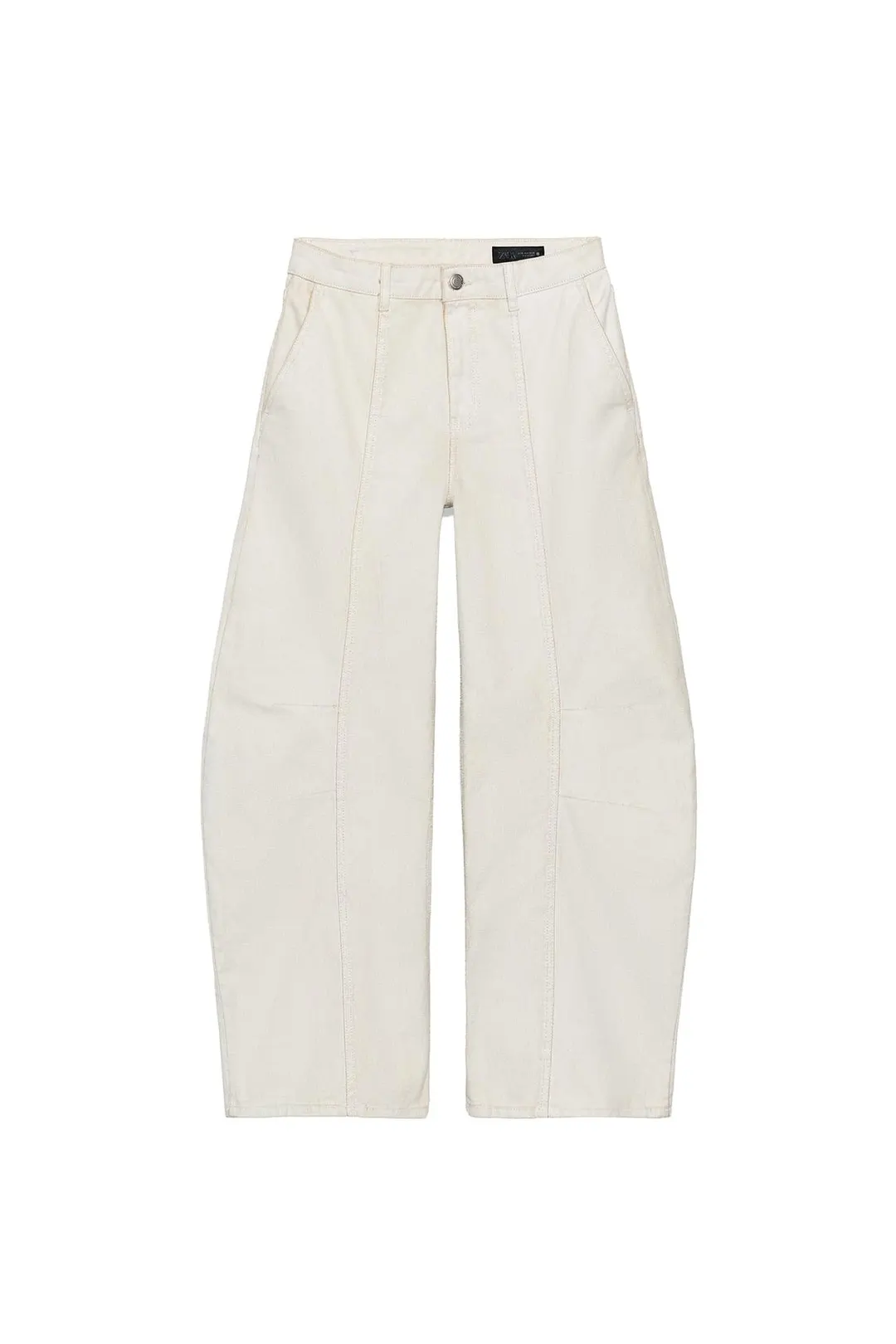 Джинсы ZW Collection широкие средней посадки, Zara