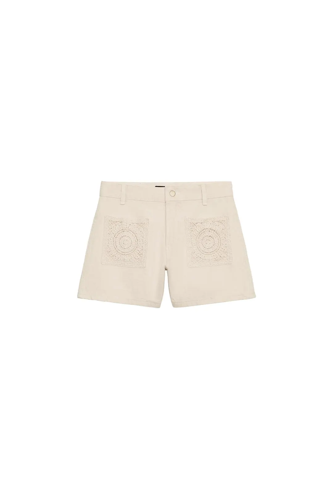Шорты с карманом кроше Z1975, Zara