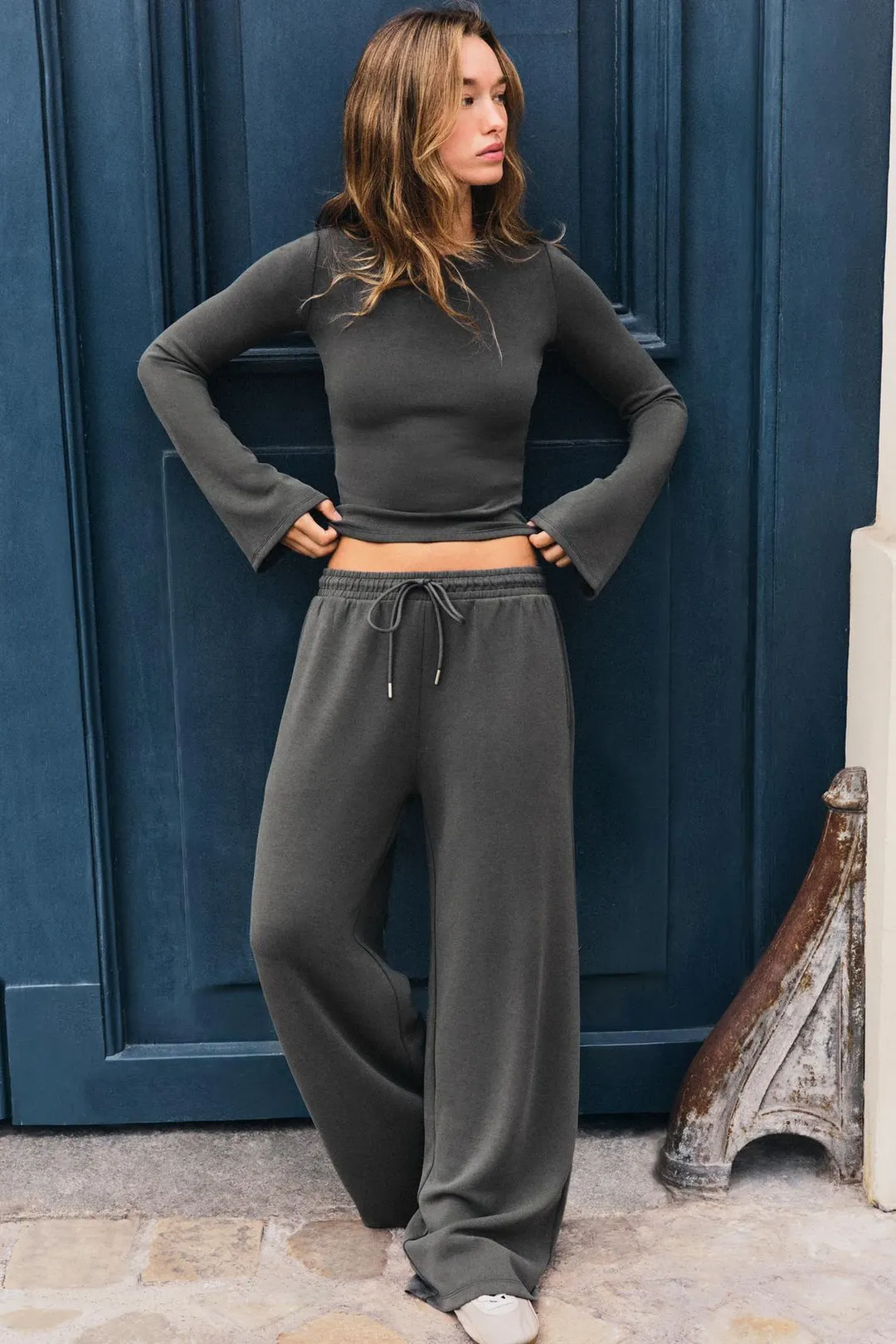 Длинные брюки прямого кроя, Zara