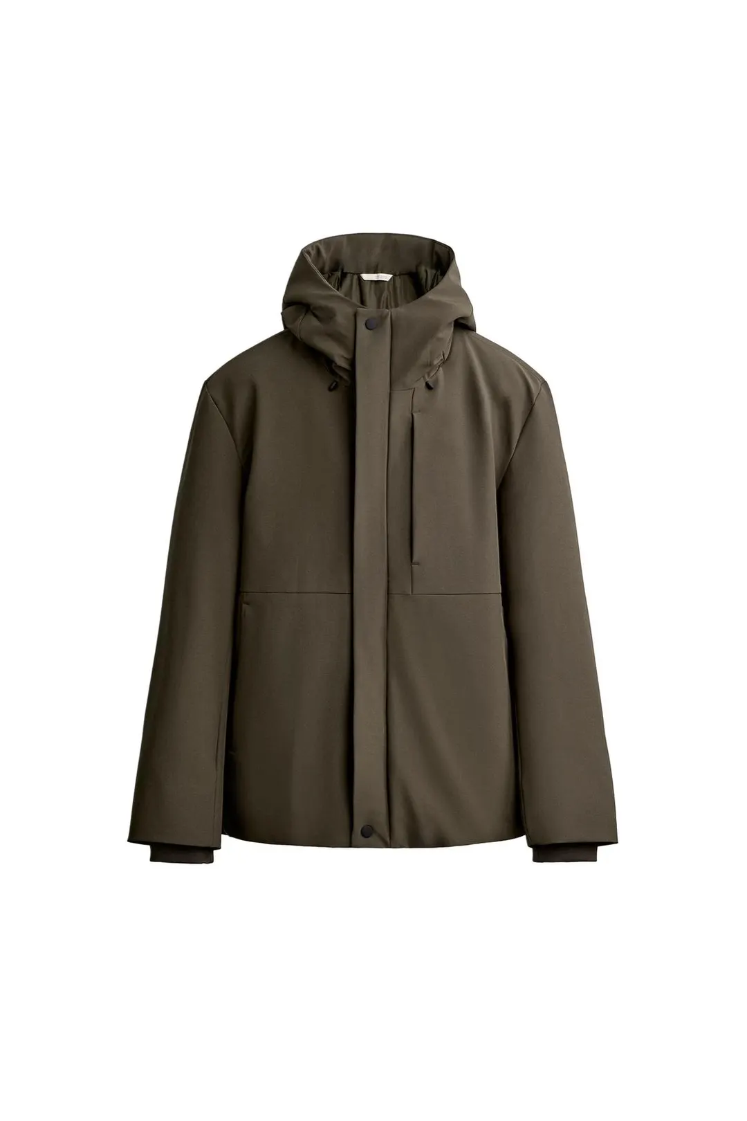 Куртка с капюшоном из водоотталкивающей технологичной ткани, Zara