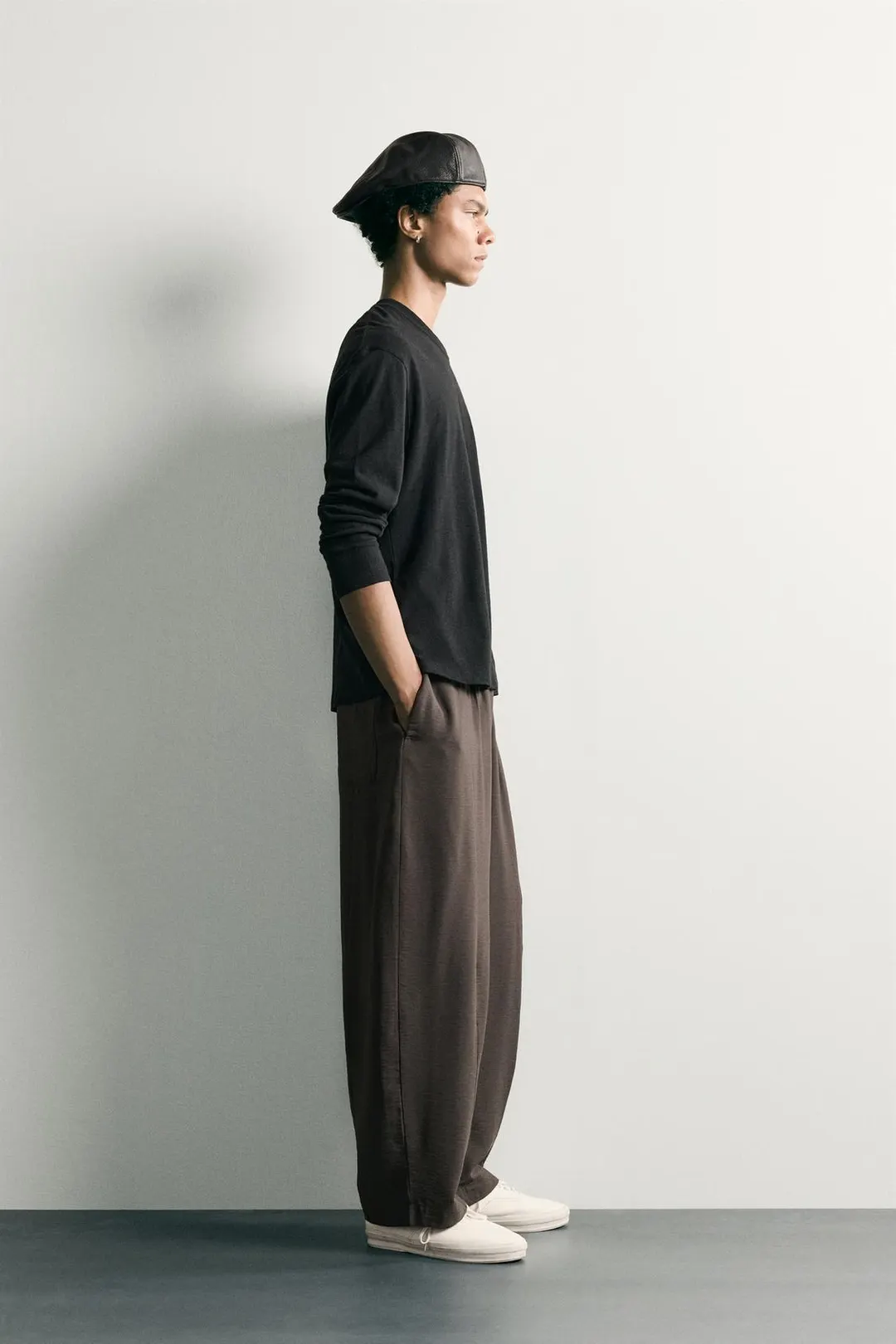 Брюки струящиеся фасона баллон, Zara
