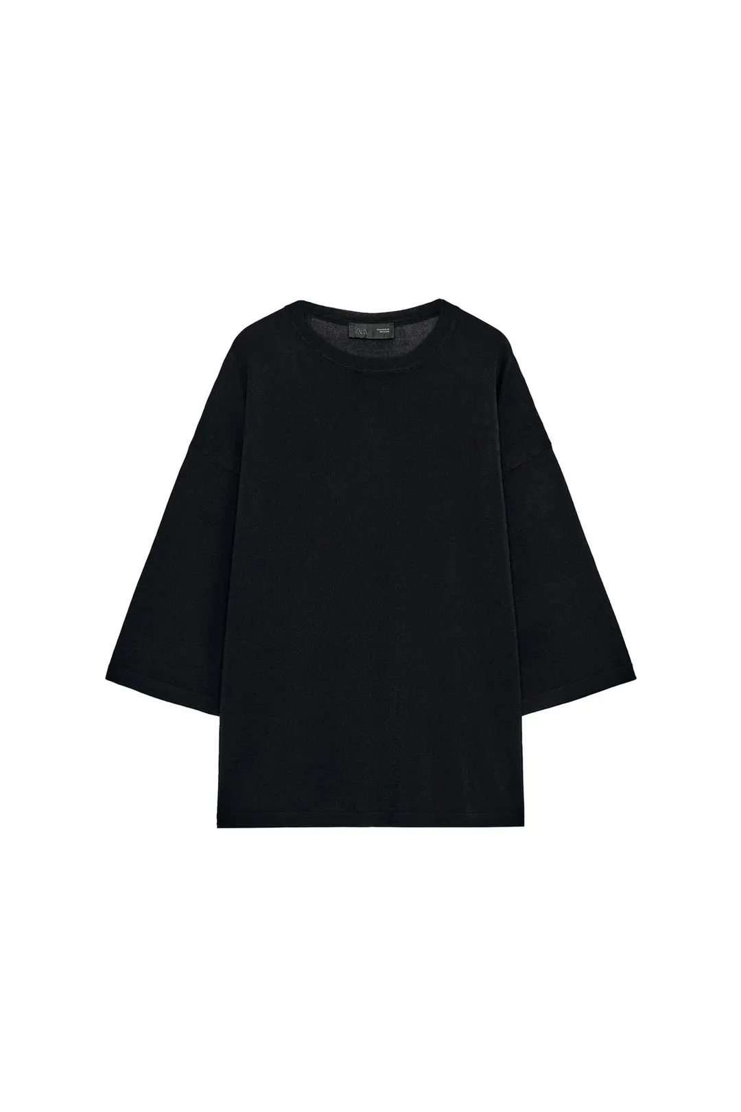 Вязаный топ с рукавами 3/4, Zara