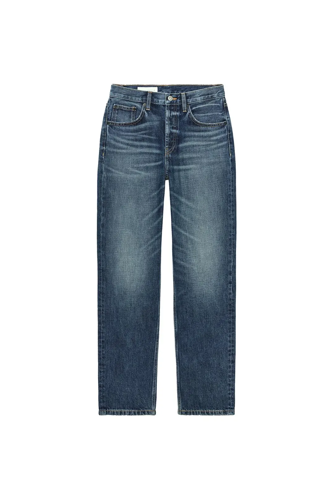 Прямые джинсы со средней посадкой TRF, Zara