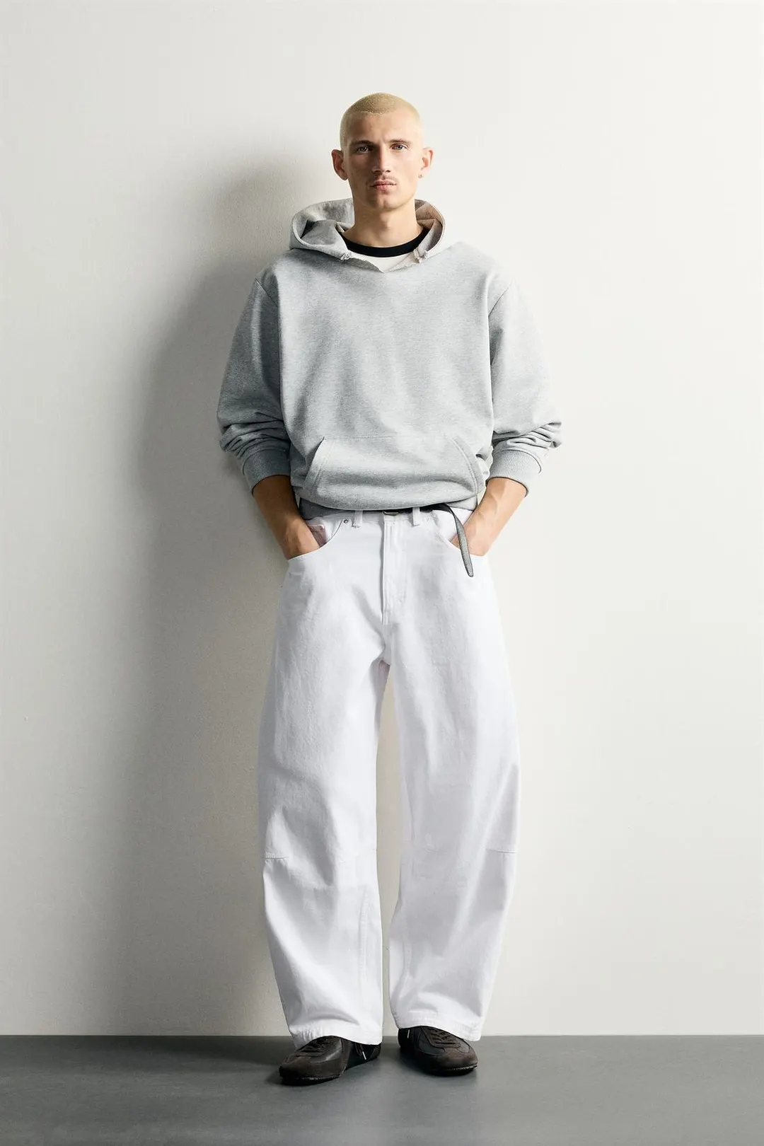 Брюки бочкообразного кроя, Zara