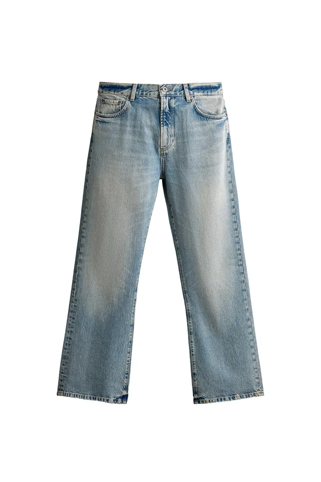 Джинсы расклешенного кроя, Zara