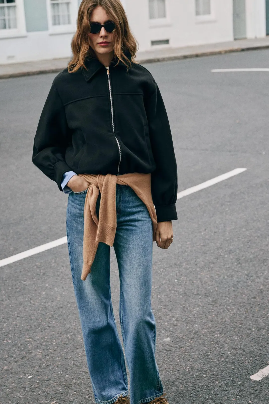 Мягкая куртка на молнии, Zara
