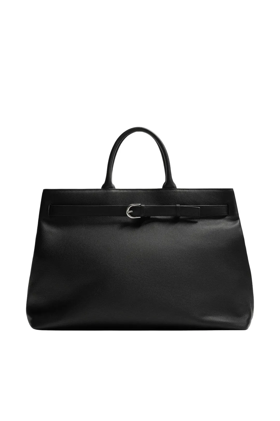 Кожаная сумка с ремнём, Zara