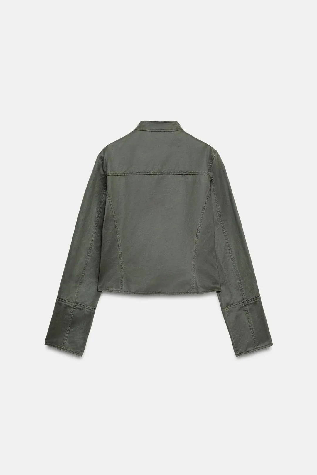 Двубортный жакет из смесового хлопка, Zara