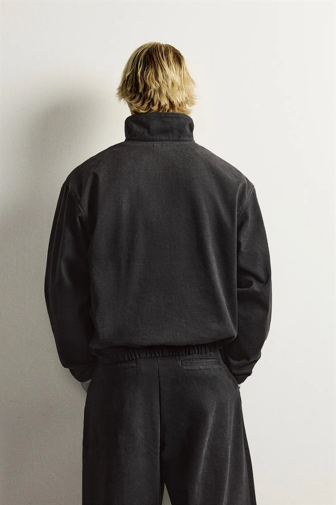 Джинсовый анорак с плюшевой подкладкой, Zara