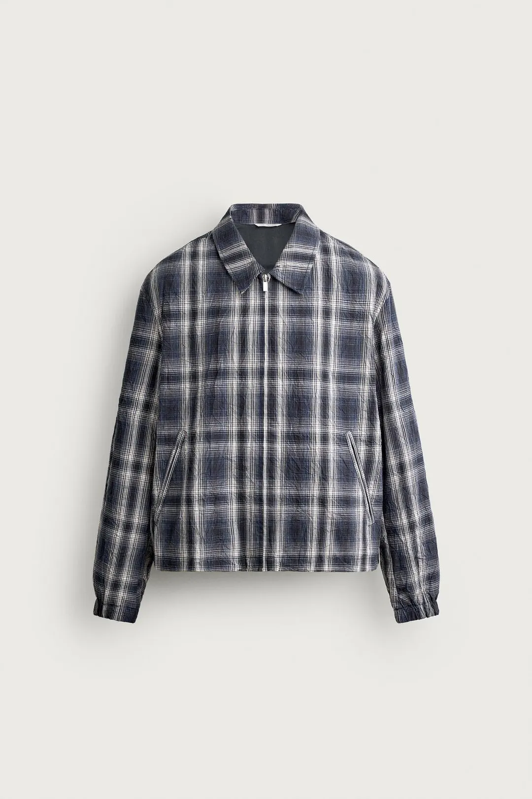 Куртка свободного кроя в клетку, Zara