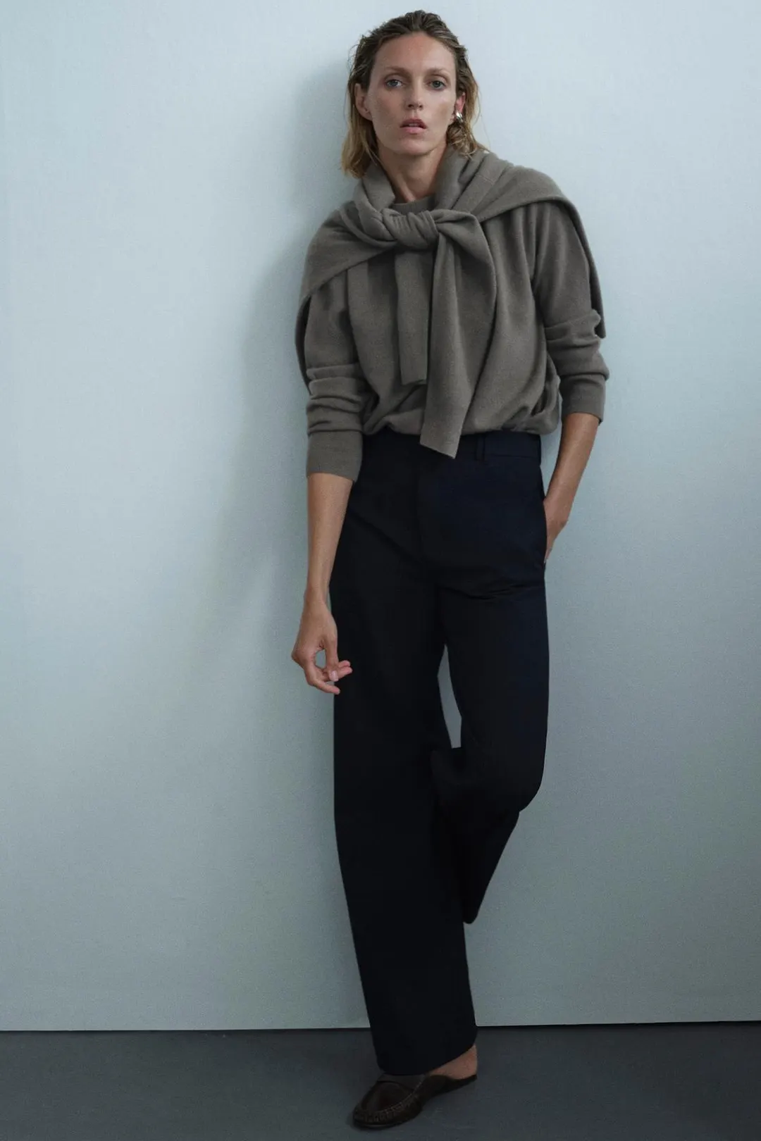 Мюли-лоферы из кожи, Zara
