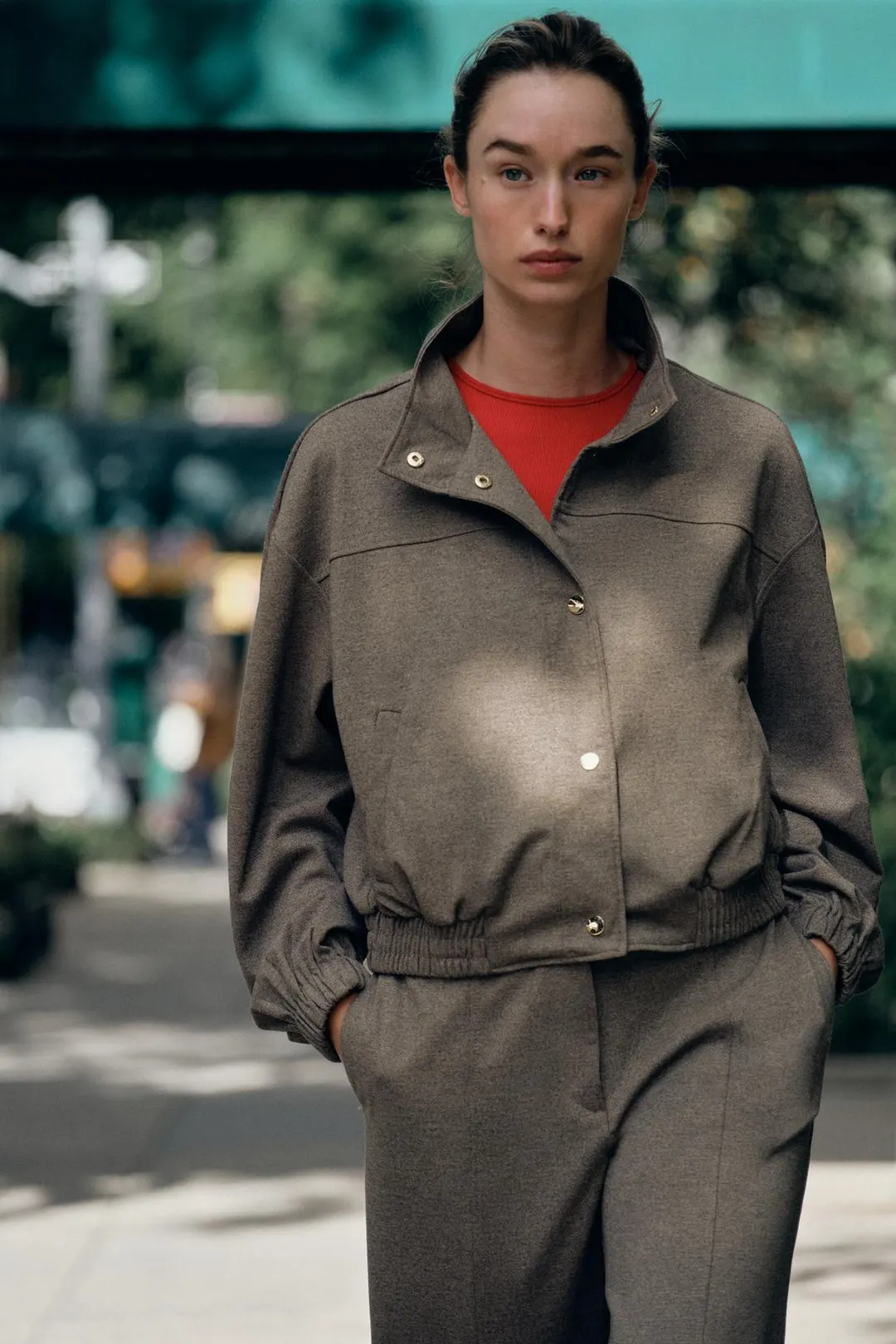 Мягкая куртка-бомбер, Zara