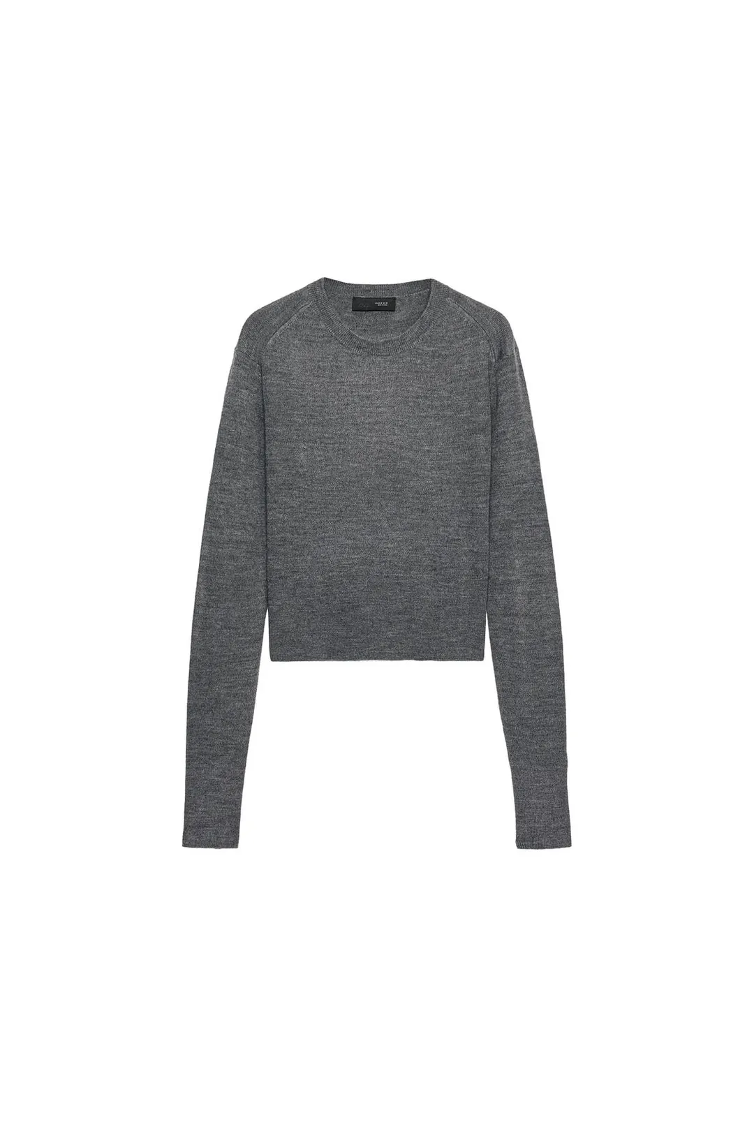 Укороченный свитер из смесовой шерсти, Zara