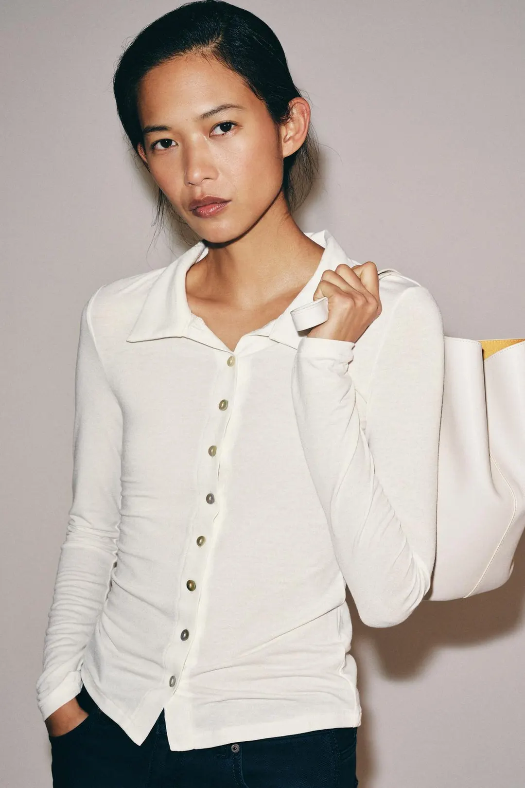 Топ на пуговицах, Zara