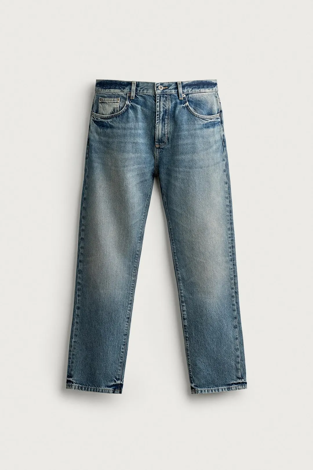 Джинсы прямого кроя, Zara