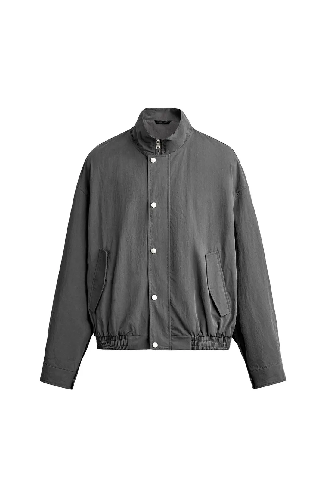 Укороченная технологичная куртка, Zara