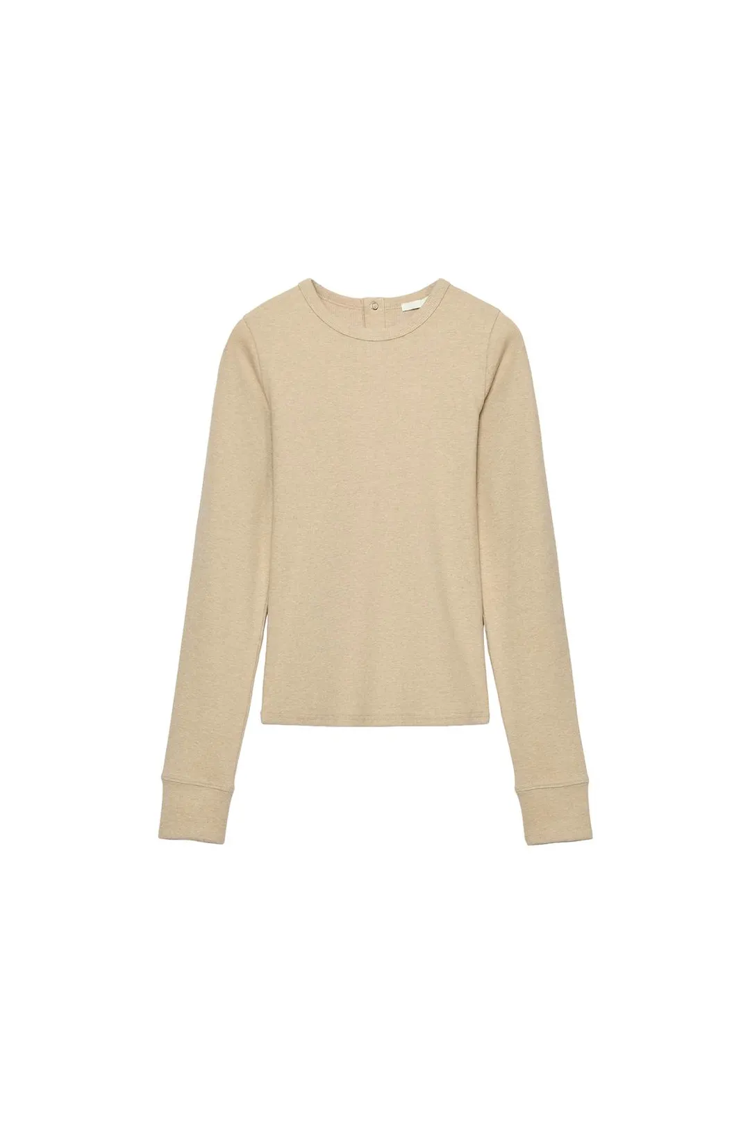 Футболка в рубчик с кнопками, Zara